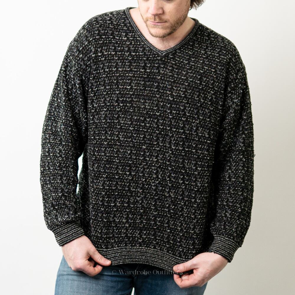Ermenegildo Zegna V-Neck Knit Sweater - XL - Picture 9 of 11